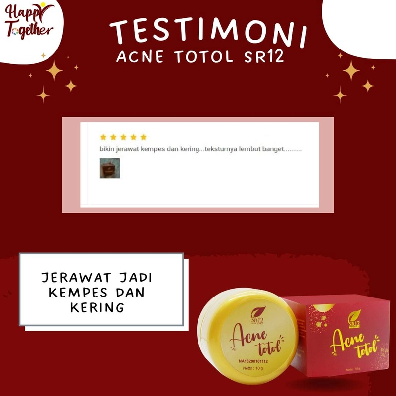 Product image SR12 Herbal Skincare - Acne Totol 10gr Obat Jerawat Kemasan Tube