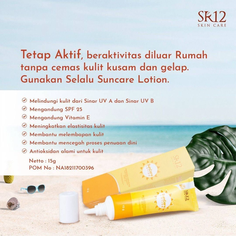 Product image SR12 Herbal Skincare - Suncare Lotion 15g SPF 25