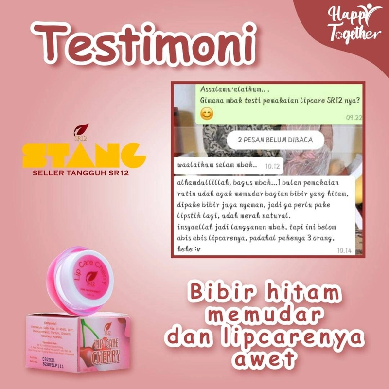 Product image SR12 Herbal Skincare - Lip Care 5gr Cherry