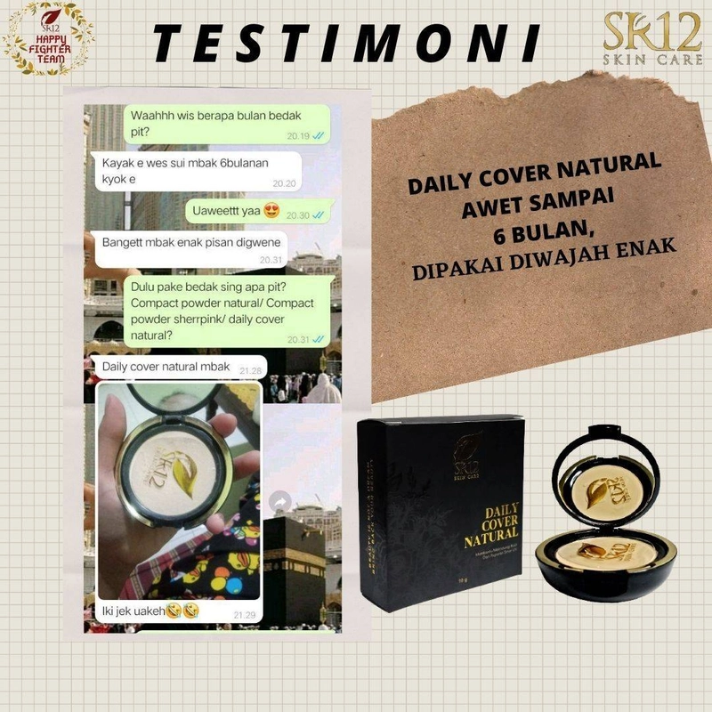 Product image SR12 Herbal Skincare - Daily Cover 10gr Natural