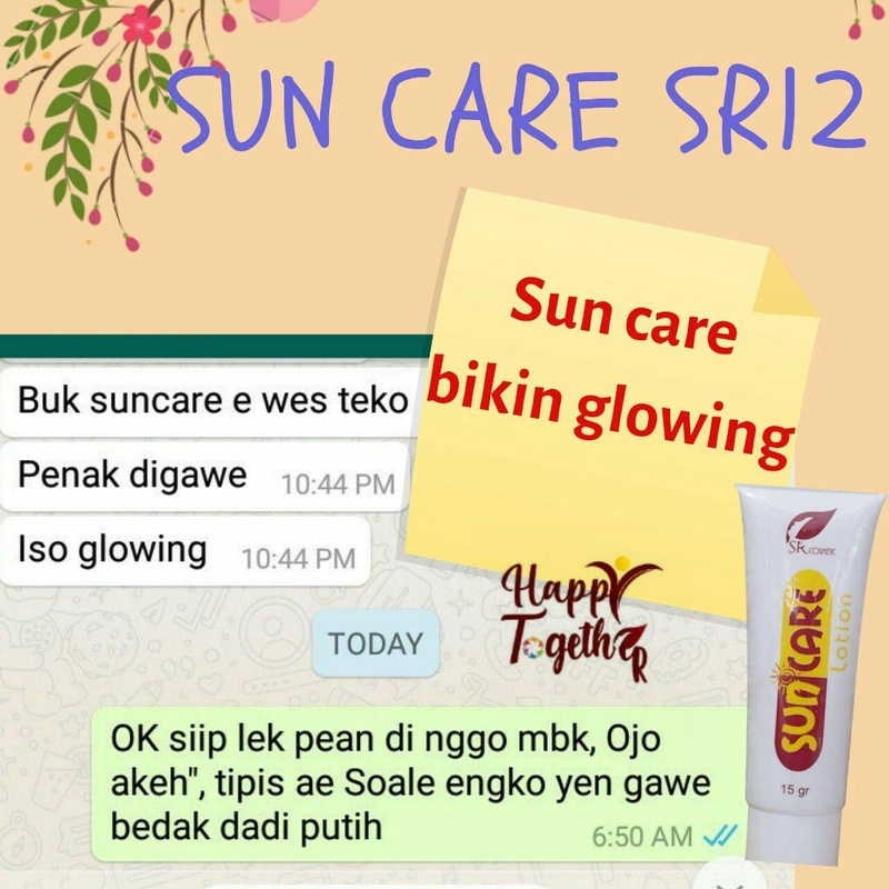 Product image SR12 Herbal Skincare - Suncare Lotion 15g SPF 25
