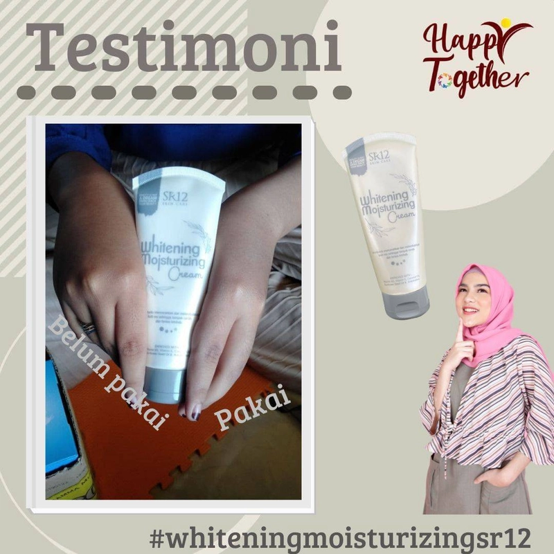 Product image SR12 Herbal Skincare - Whitening Moisturizing Cream 100gr Putih