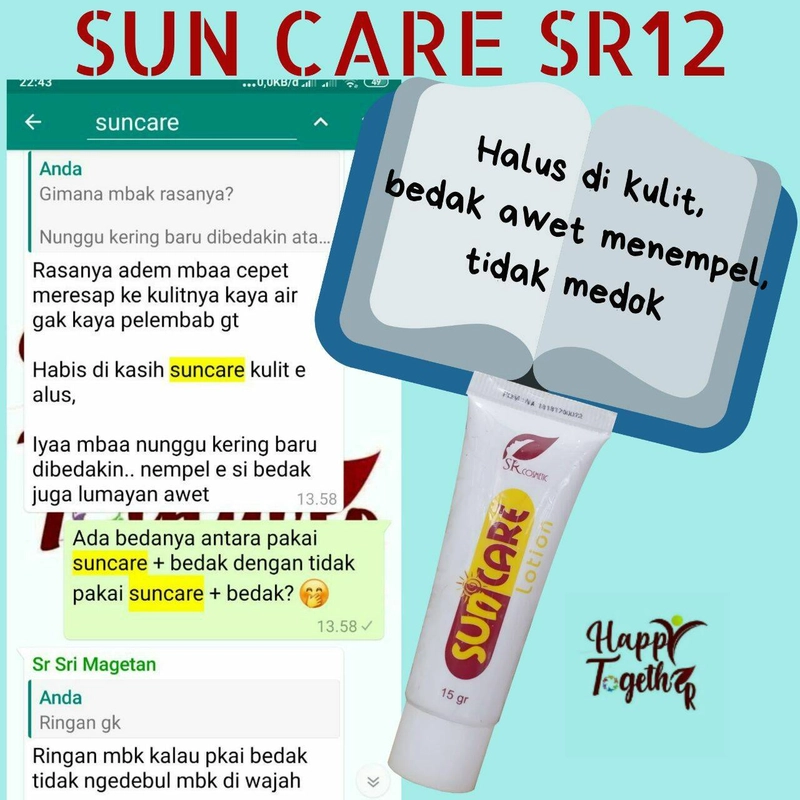 Product image SR12 Herbal Skincare - Suncare Lotion 15g SPF 25