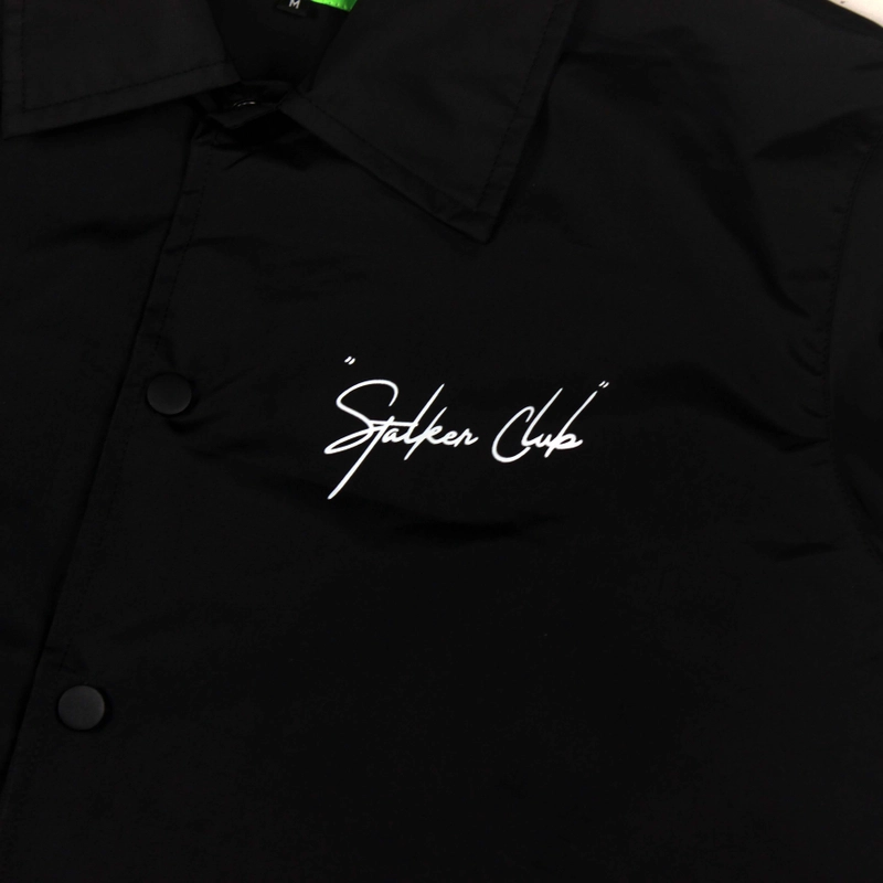 Product image Stalker - Jacket coach - Little Facts S Hitam