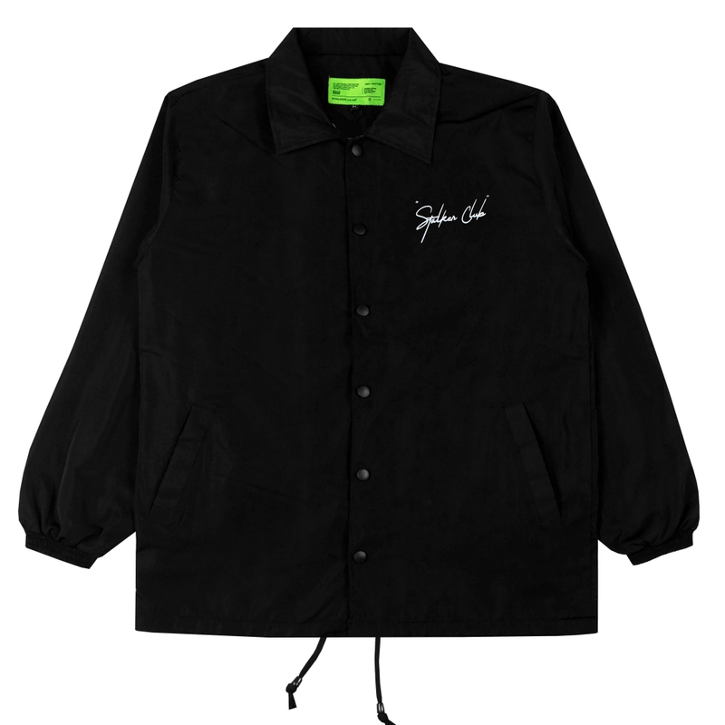 Product image Stalker - Jacket coach - Little Facts S Hitam