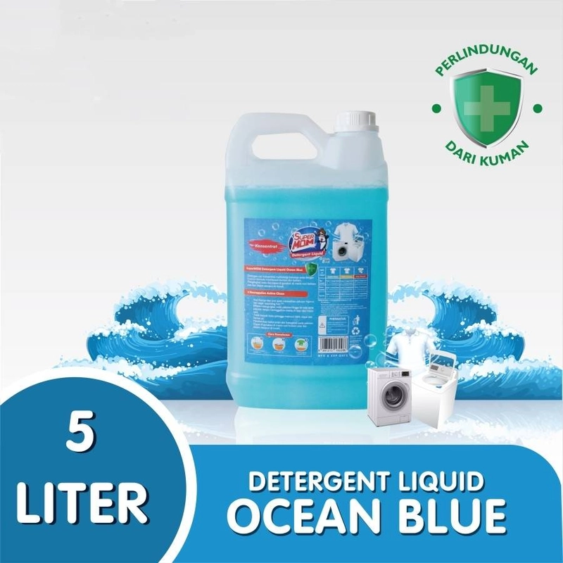 Product image SuperMOM - Detergent Liquid Ocean Blue 5L