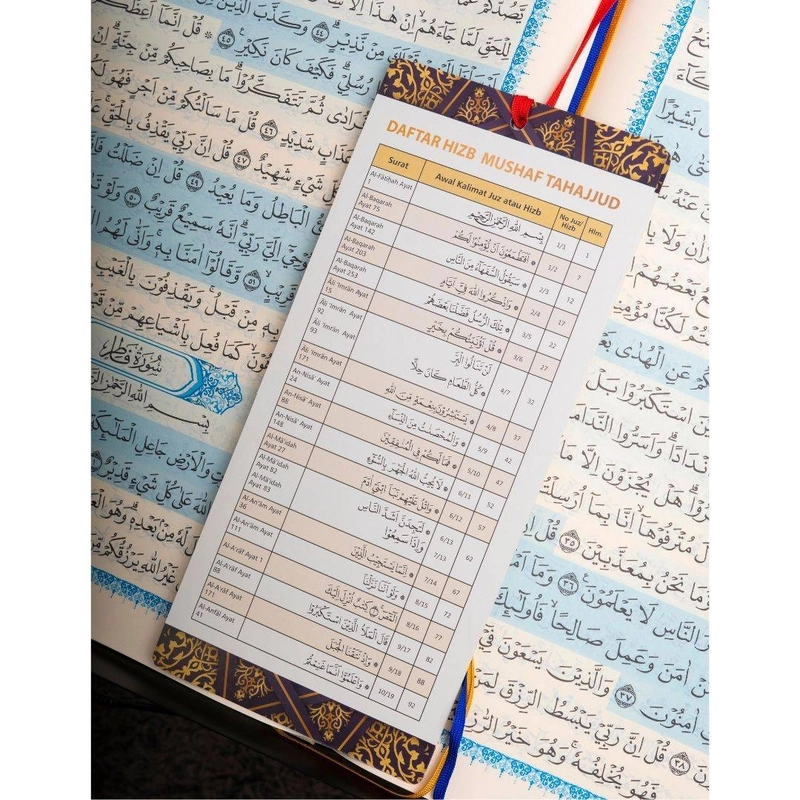 Product image Syaamil Quran X - Quran Tahajjud Non Tajwid A3 Biru
