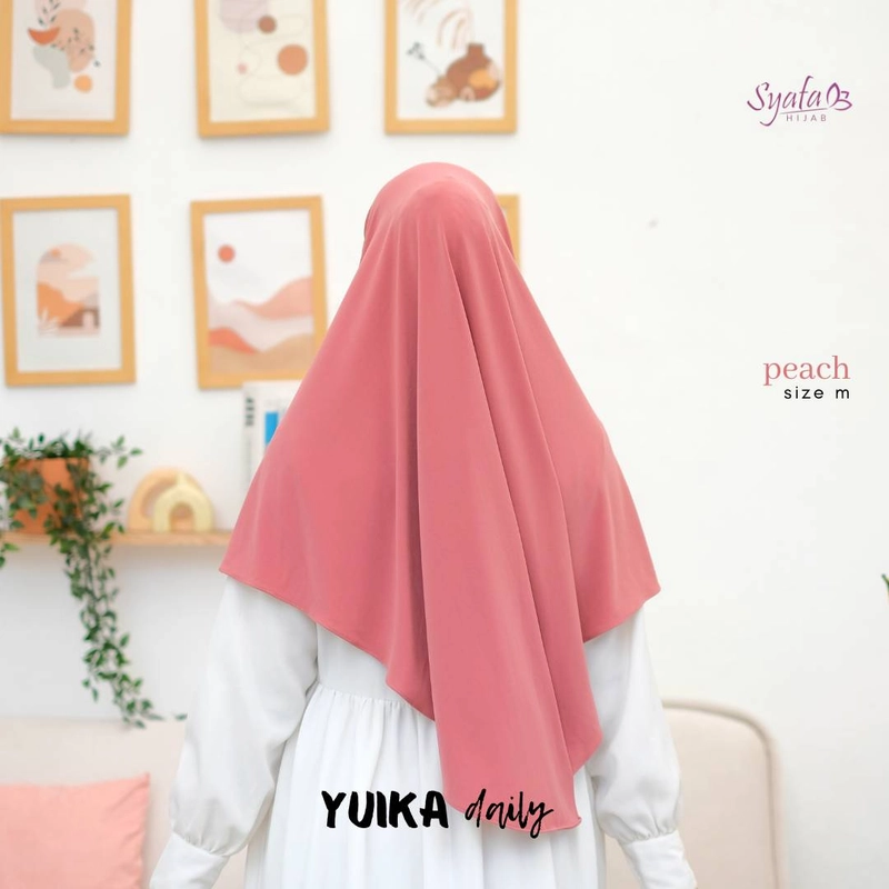 Product image Syafa Hijab - YUIKA DAILY L PURPLE