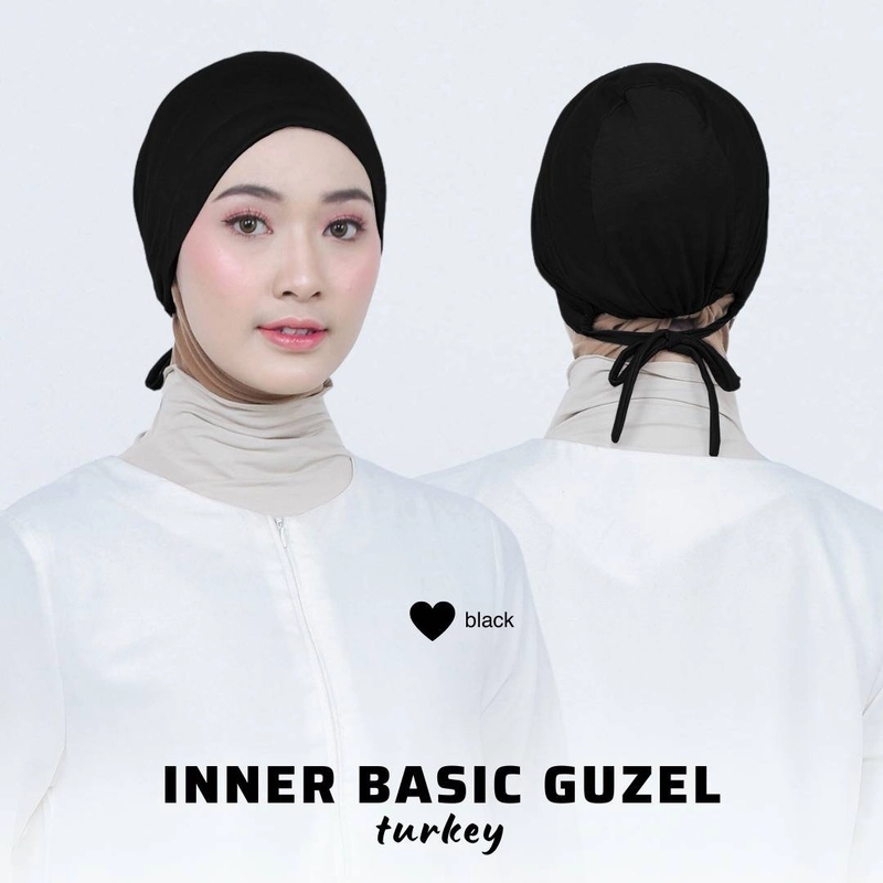 Product image Syafa Hijab - INNER GUZLE ALL SIZE BLACK