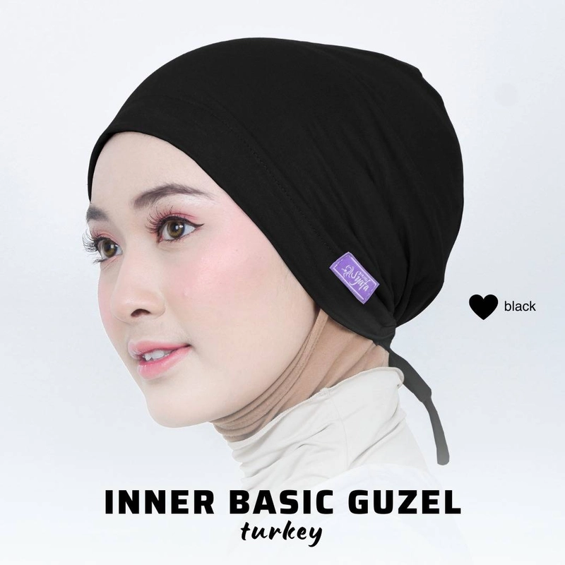 Product image Syafa Hijab - INNER GUZLE ALL SIZE BLACK