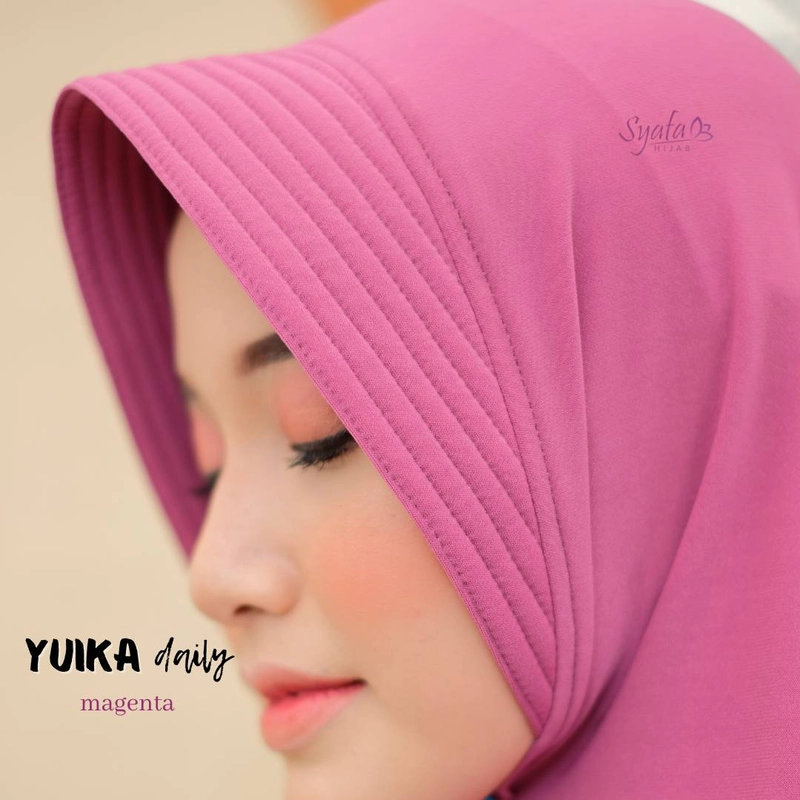 Product image Syafa Hijab - YUIKA DAILY L PURPLE