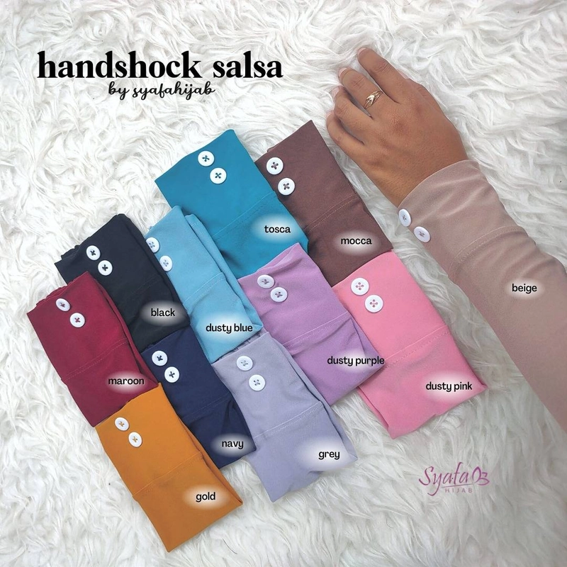 Product image Syafa Hijab - HANDSHOCK SALSA ALL SIZE NAVY