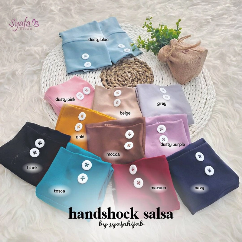 Product image Syafa Hijab - HANDSHOCK SALSA ALL SIZE NAVY