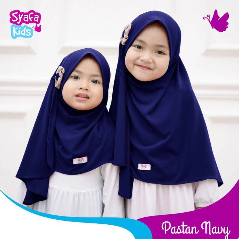Product image Syafa Hijab - PASHMINA INSTAN KIDS XS NAVY