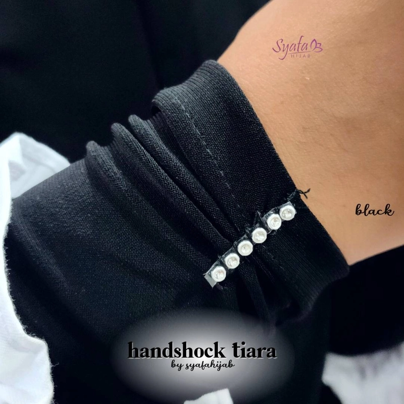 Product image Syafa Hijab - HANDSHOCK TIARA ALL SIZE BLACK