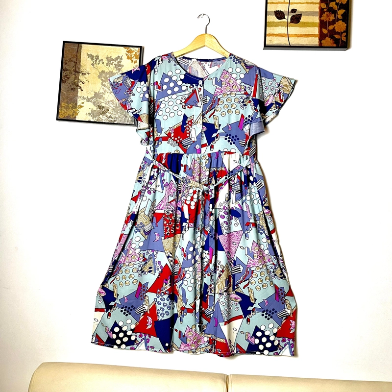 Product image Teeye Indonesia - Daster Nagita XXL Nagita Abstrak