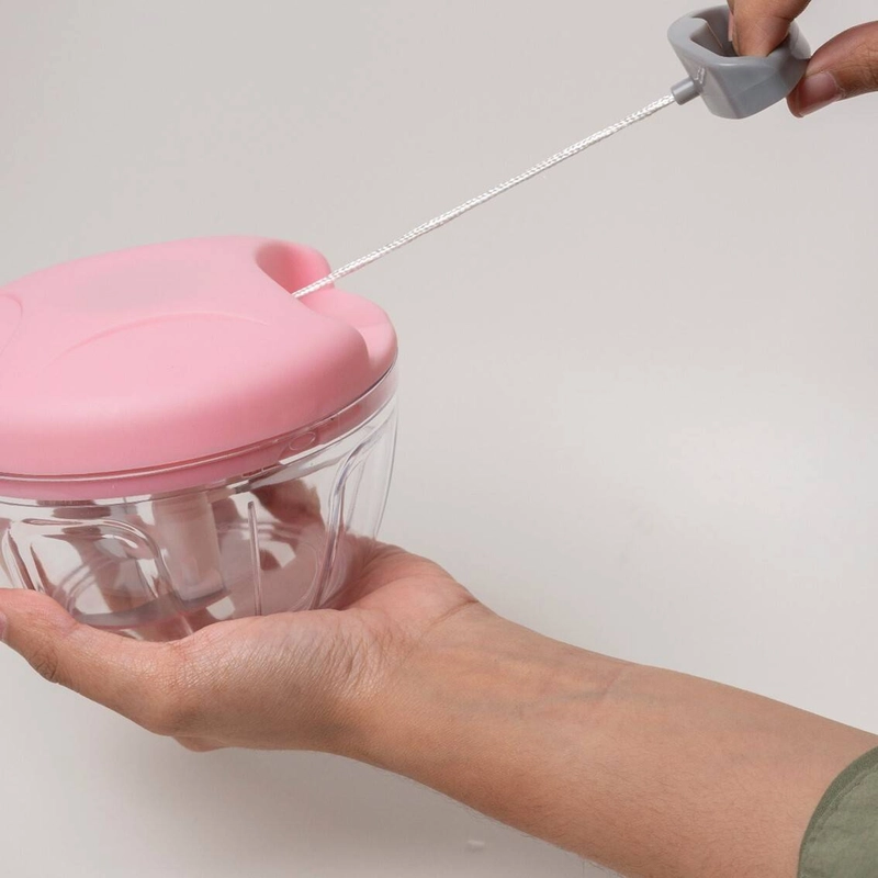 Product image Hasania Elektronik - Blender Tarik Manual Speedy Chopper 20 x 20 x 10 Cm Pink