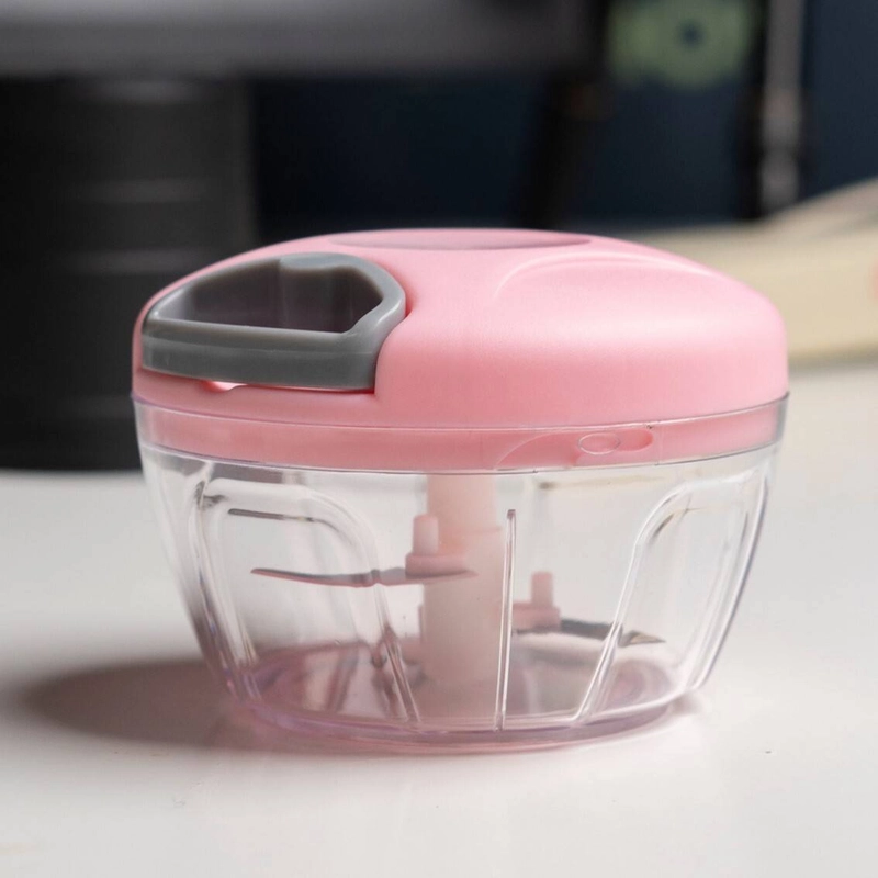 Product image Hasania Elektronik - Blender Tarik Manual Speedy Chopper 20 x 20 x 10 Cm Pink