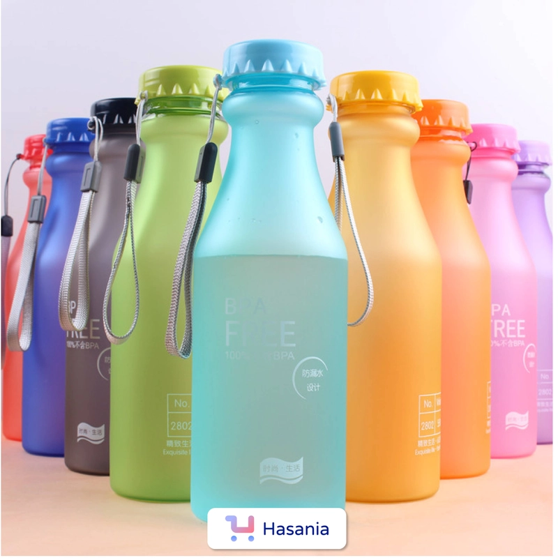Product image Hasania Home - Botol Minum Olahraga 550 mL Putih
