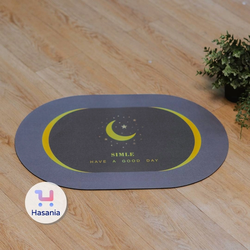 Product image Hasania Home Keset Kamar Mandi Abu 40cm x 60cm