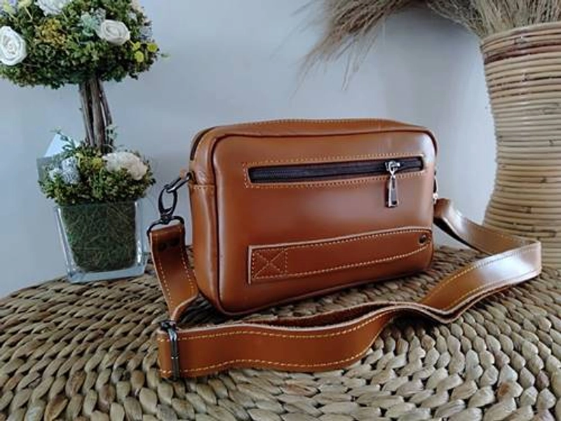 Product image Toko Sinar Garut Tas Slempang Mini Bag 2 in 1 23x 15x 6 cm Tan