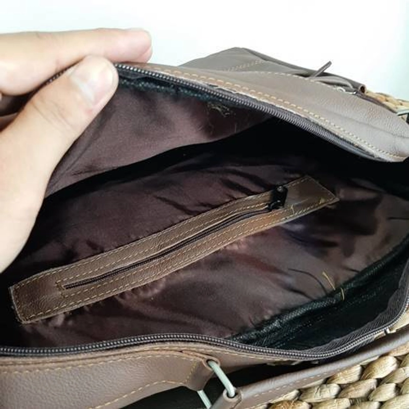 Product image Toko Sinar Garut Tas Laptop Motif Kulit Jeruk 37 x 9 x 29 cm Coklat