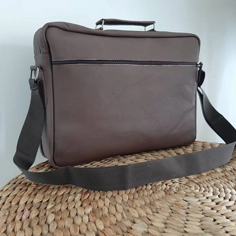 Product image Toko Sinar Garut Tas Laptop Motif Kulit Jeruk 37 x 9 x 29 cm Coklat