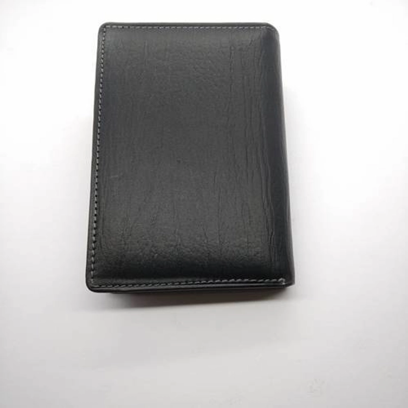 Product image Toko Sinar Garut - Dompet 3/4 Motif Serat Kayu Hitam13,5 x 9 cm