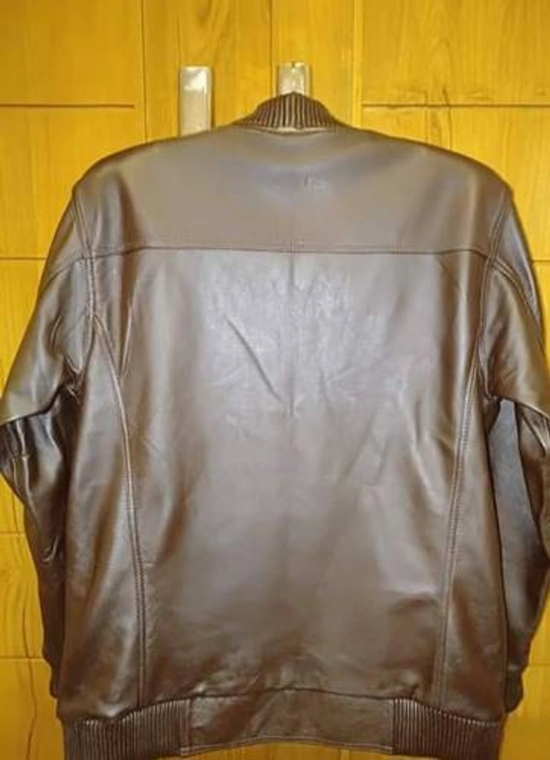 Product image [PO] Toko Sinar Garut - Jaket Kulit Domba Asli Model Kamsay Coklat M