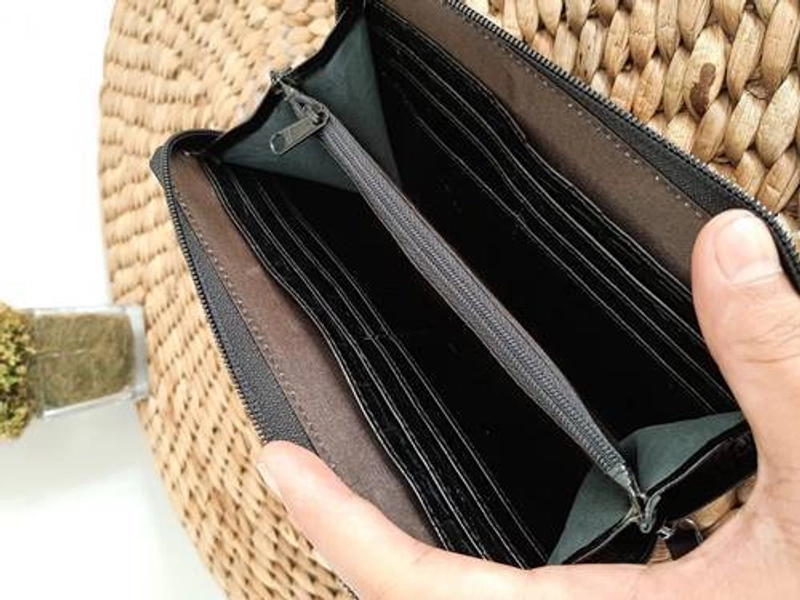 Product image Toko Sinar Garut - Tas Slempang Wanita Motif Kulit Buaya Hitam 20 x 10 x 4 cm