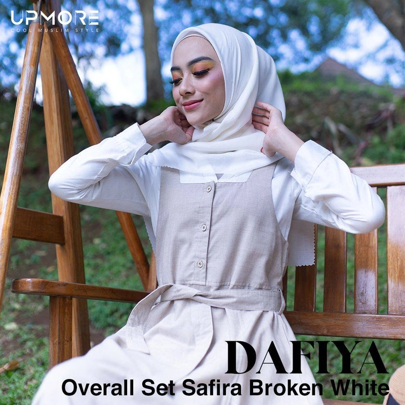 Product image Upmore - Gamis UM 022 Dafiya S Safari - Broken White SET