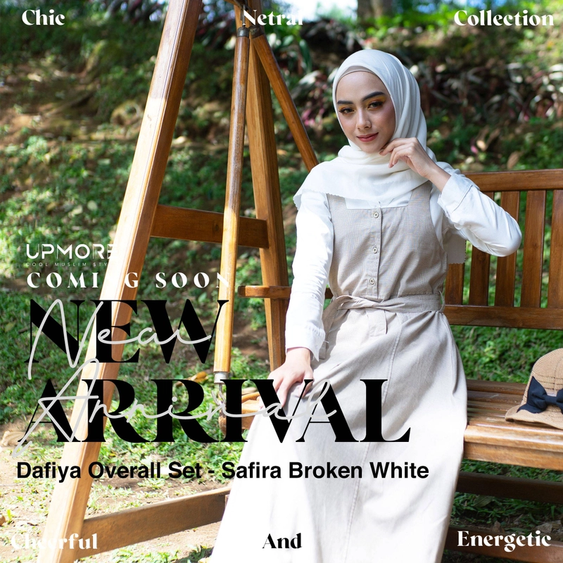 Product image Upmore - Gamis UM 022 Dafiya S Safari - Broken White SET