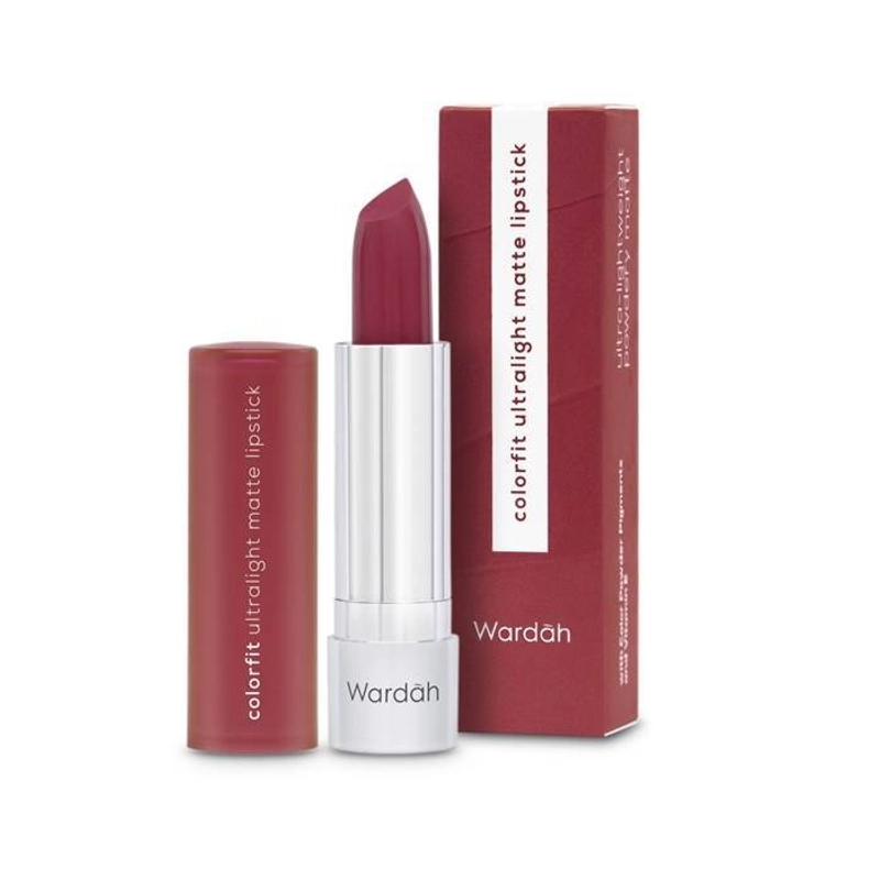 Product image (8993137705974) Wardah Colorfit Ultralight Matte Lipstick 3.6 gr - 08 Woodsy Brown