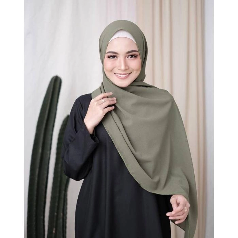 Product image Wardana Pashmina Sabyan 75 x 150 cm ARMY