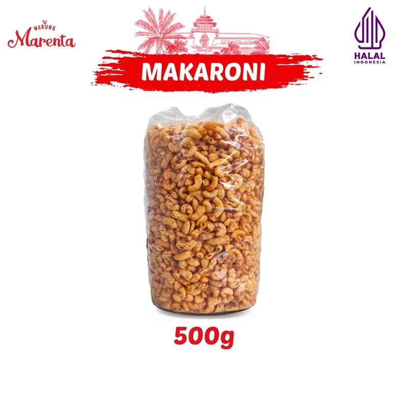 Product image KSM Group - Warung Marenta Makanan Makaroni Kiloan 500 gr Pedas Daun Jeruk