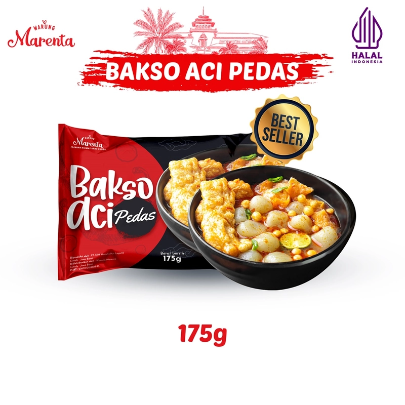 Product image KSM Group - Warung Marenta Makanan Baso Aci Pedas 250 Pedas