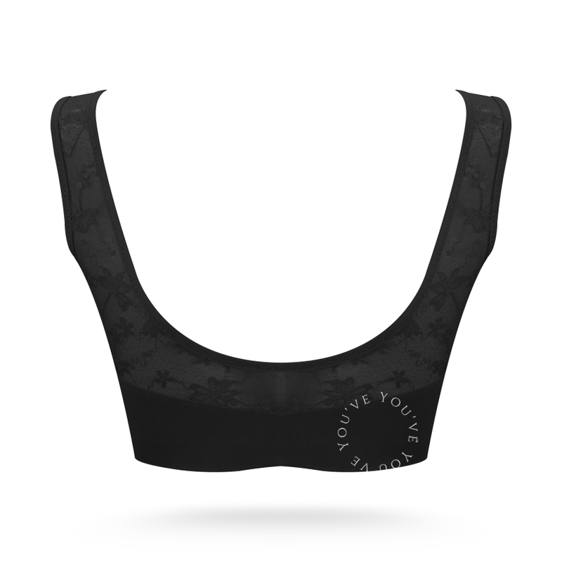 Product image Youhave - BH Seamless Sport Bra BH Sport Wanita Bra Wanita Tanpa Kait Jahitan Busa Tipis 100198 M BLACK