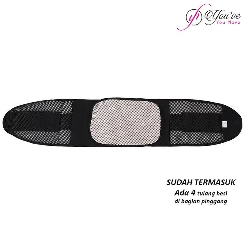 Product image Youhave - Youve Korset Lumbal Korset Lumbar Pinggang Tulang Belakang Saraf ria Wanita 410 XXL Black