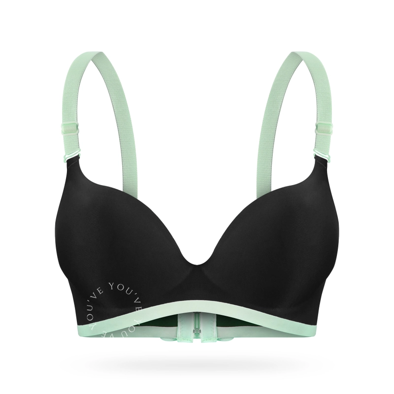 Product image Youhave - Youve YouHave BH Seamless Bra Tanpa Kawat Tanpa Jahitan Wanita Pakaian Dalam BRA Beha 100137 32 BLACK