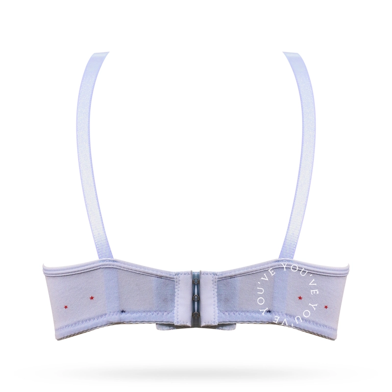 Product image Youhave - BH Wanita Bra Wanita Remaja Busa Sedang Beha Be Ha Tanpa Kawat Perempuan Remaja 100205 38 Blue