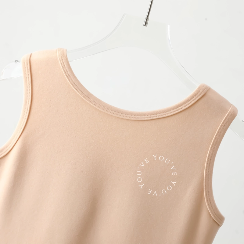 Product image Youhave - Youve Tank Top Tanktop Basic Singlet Tali Lebar Strap Square Neck Stretch Katun Wanita 700030 L WHITE