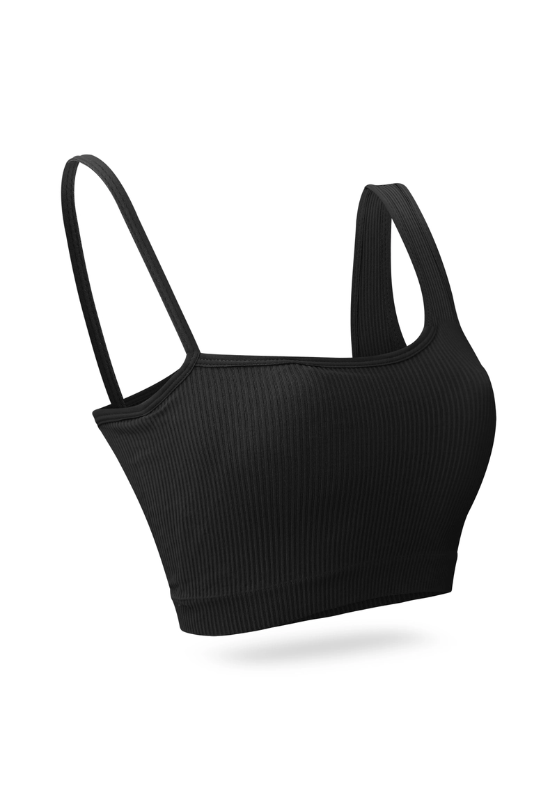 Product image Youhave - Youve YouHave Tank Top Tanktop Tangtop Singlet Wanita Crop Top Sport Bra 100103 ALLSIZE Black