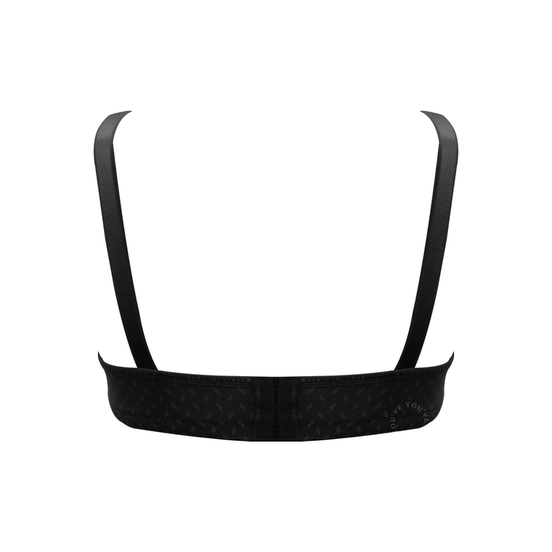 Product image Youhave - Youve YouHave BH Be Ha Pakaian Dalam Wanita Bra Wanita Cup Jumbo BH Tanpa Kawat Bra 100056 36 BLA