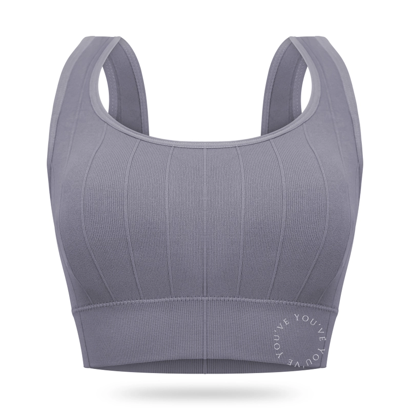 Product image Youhave - Youve Setelan Set Pakaian Baju Olahraga Sport Bra Senam Fitness Sportwear Set Wanita Y00001 ALLSIZE PURPLE