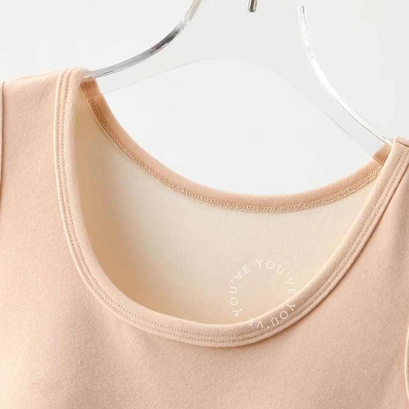 Product image Youhave - Youve Tank Top Tanktop Basic Singlet Tali Lebar Strap Square Neck Stretch Katun Wanita 700030 L WHITE