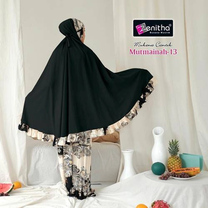 Product image Zenitha - Mukena Mutmainah 13 All Size Hitam