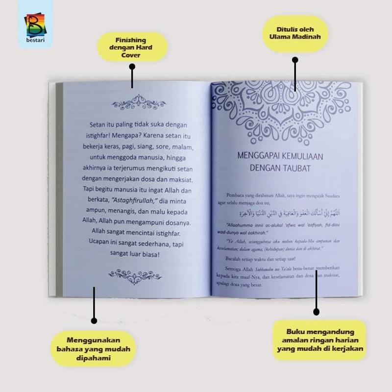 Product image Zikrul Bestari - Buku Amalan Ringan Syekh Ali Jaber Buku Kajian 1 Pcs