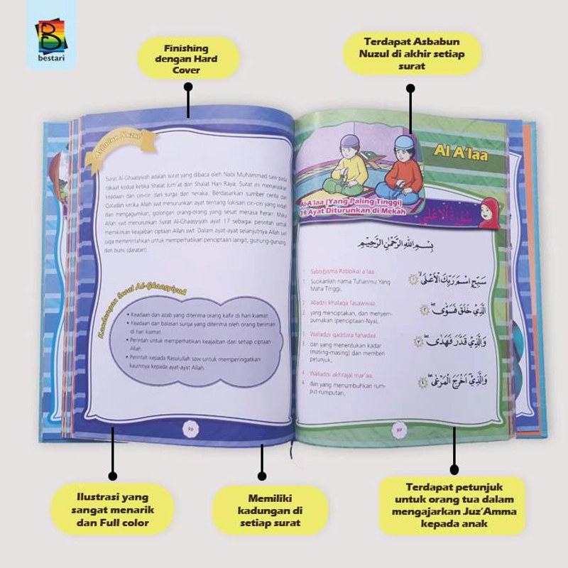 Product image Zikrul Bestari - Juz Amma For Kids 730g Panduan Ibadah Anak