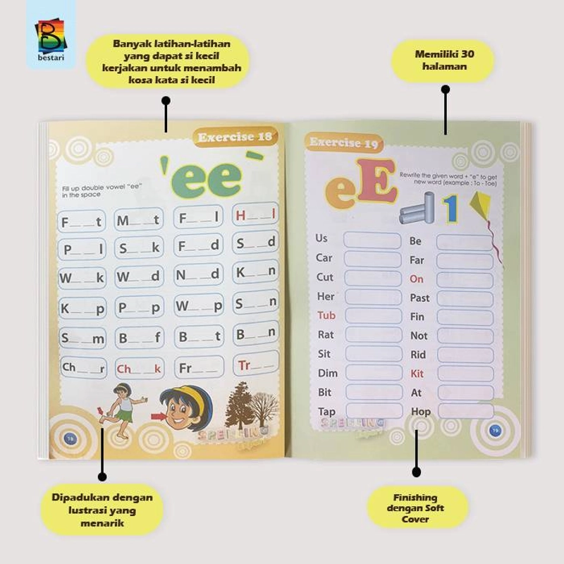 Product image Zikrul Bestari - Buku Anak Spelling Expert Spelling Expert 01 1 Pcs