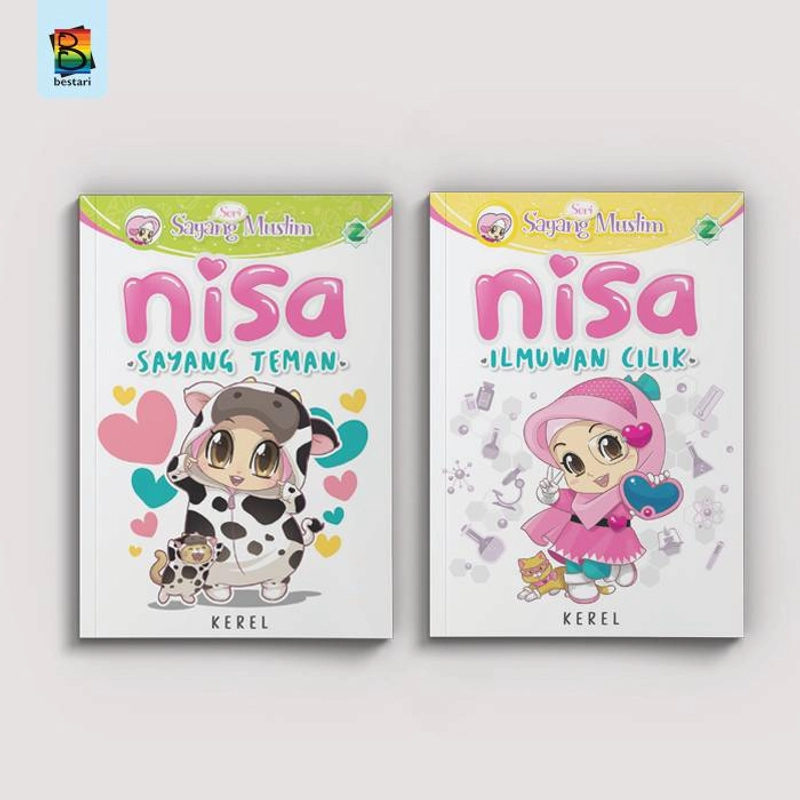 Product image Zikrul Bestari - Komik Sains Anak Islami Nisa Sayang Muslim Komik Sains Anak 1 Paket (Isi 2 Komik)